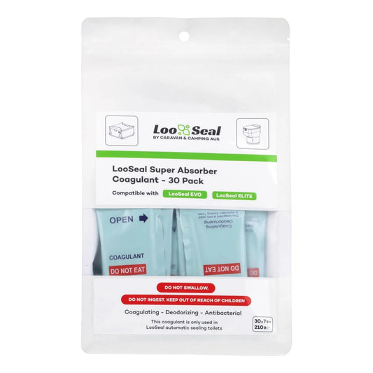 LooSeal Superabsorberende koaguleringsmiddel – 30-pakning