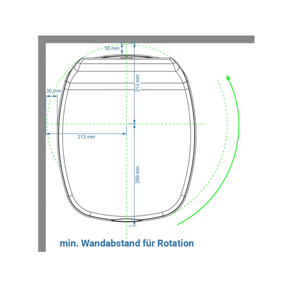 LooSeal® ELITE – Vannfritt forseglingtoalett for permanent installasjon