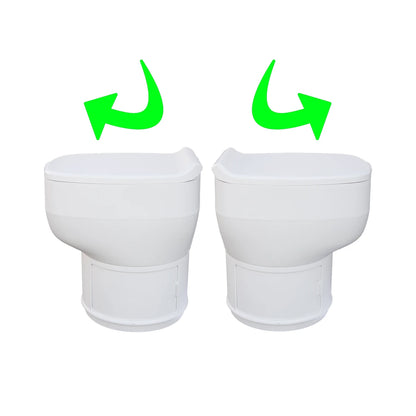 LooSeal® ELITE – Vannfritt forseglingtoalett for permanent installasjon