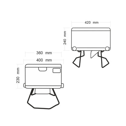 LooSeal® EVO mobilt forseglingstoalett